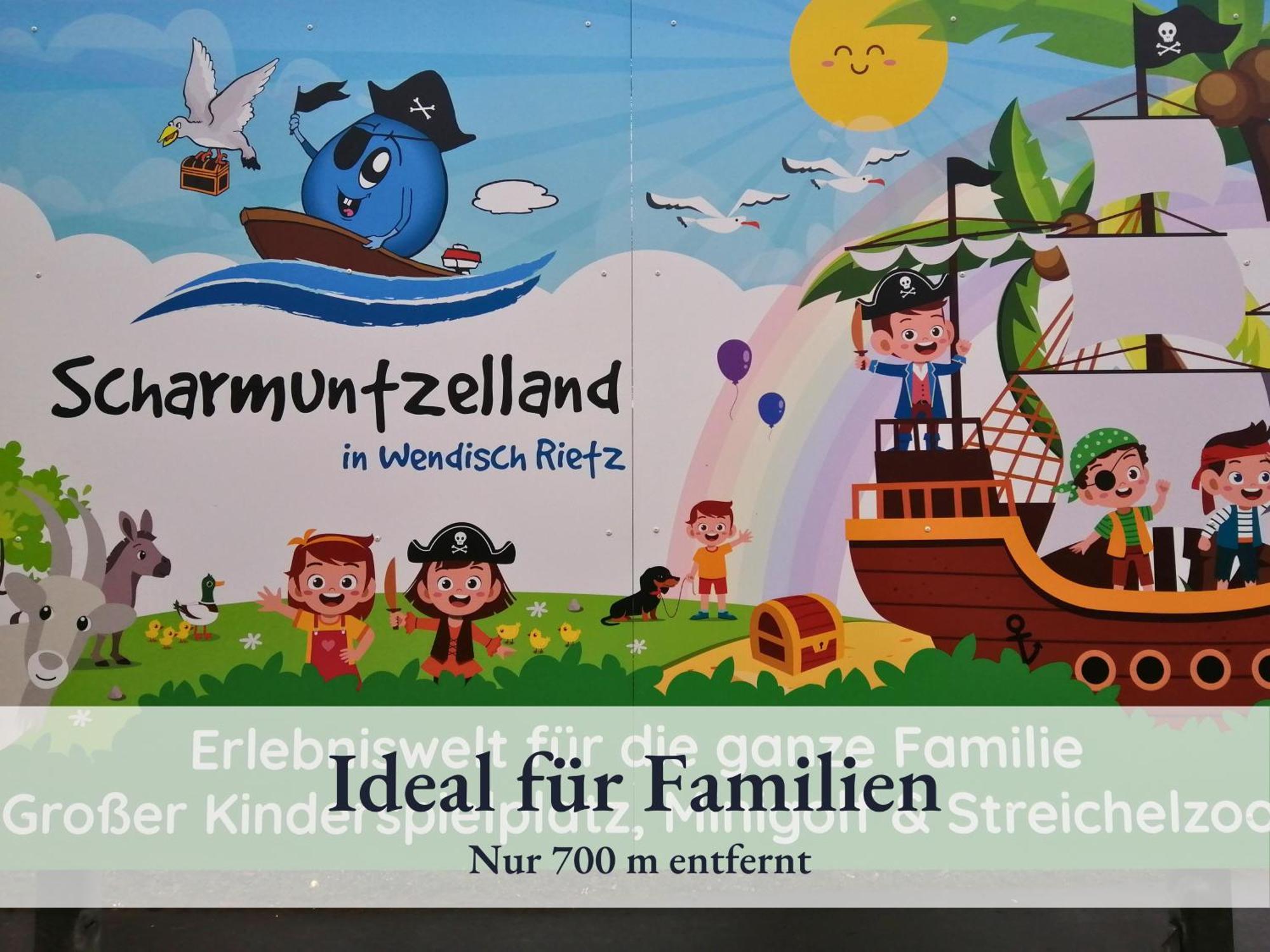 Fewo River I Familienfreundlich I Grosser Garten I Inkl Badefass I Kamin I Spielplatz Вендиш Риц Екстериор снимка